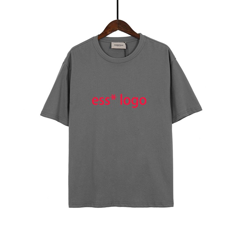 Original Quality 1 to 1 Ess Tshirt 230gsm Men's Clothing High Quality 100% Cotton T-Shirts Streetwear T Shirts For Men