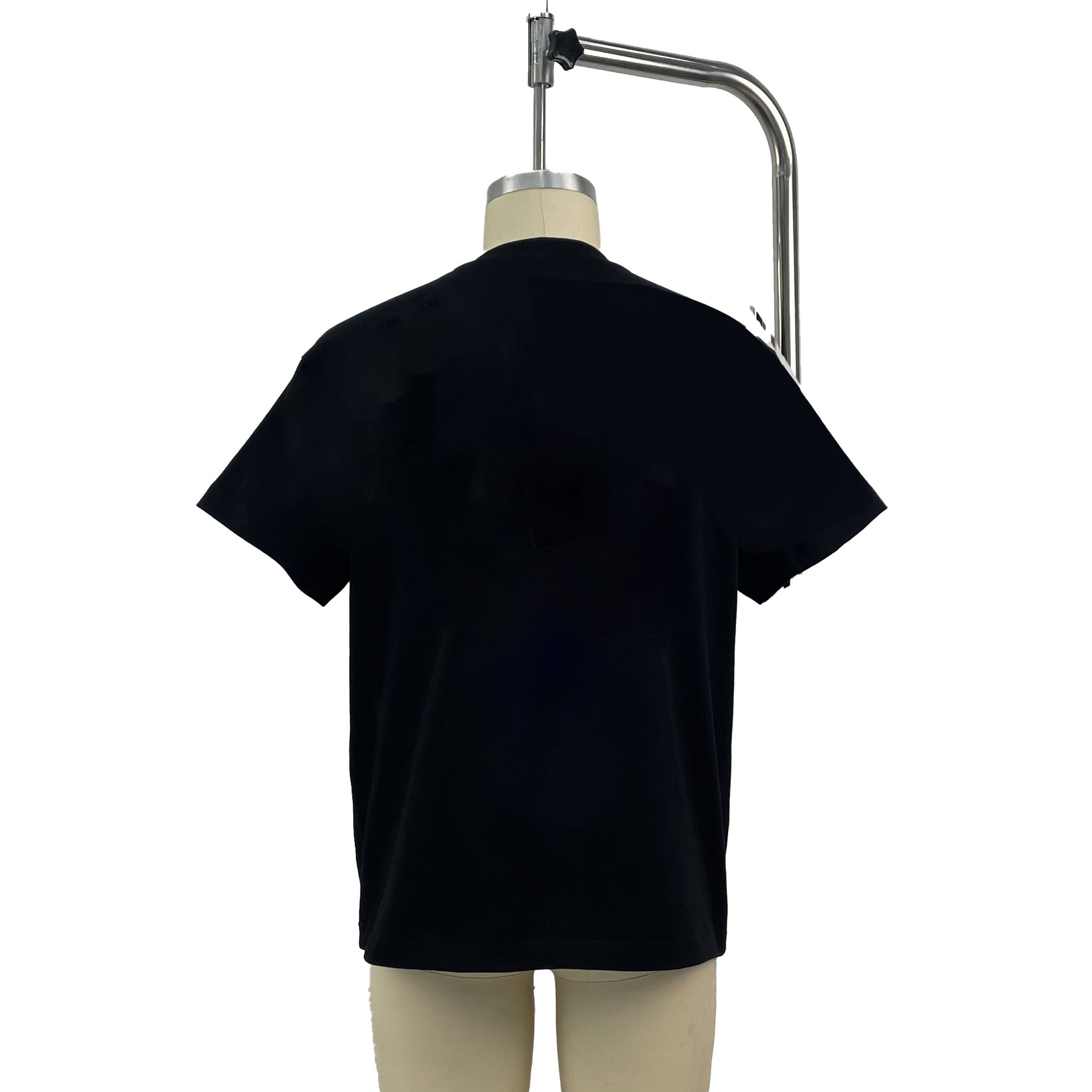 New model 2022 Shirt blank custom customized micro -standard printing simulation neck men's T shirt loose men's T -shirt