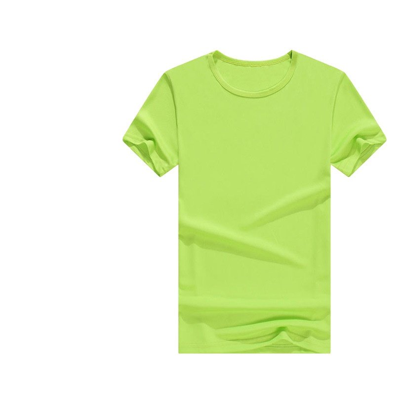 Wholesale stocking summer 14 colors Cheap Quick Dry 100% Polyester Plain Blank Men's T-shirt Custom Logo Printed Men T Shirts
