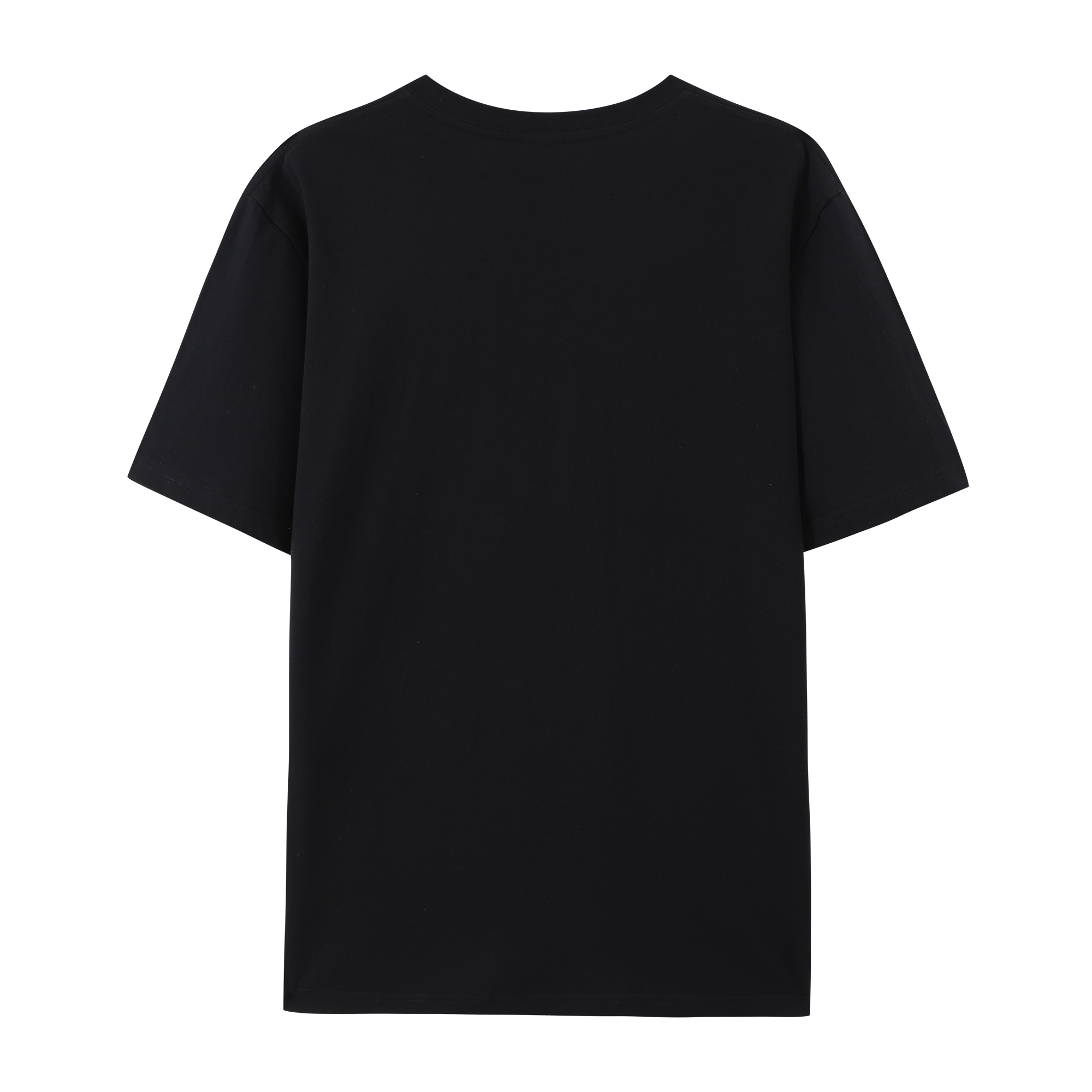 CB01-79000 190gsm Jersey 100% Cotton t-shirt Printing logo for Mens Plain t shirts Printed White Black T Shirt