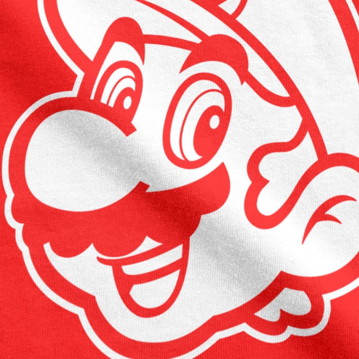 Men Vintage Game Character Cartoon Pocket Plumber T Shirts Cotton Tops Funny Short Sleeve Round Collar Tees Classic T-Shirt
