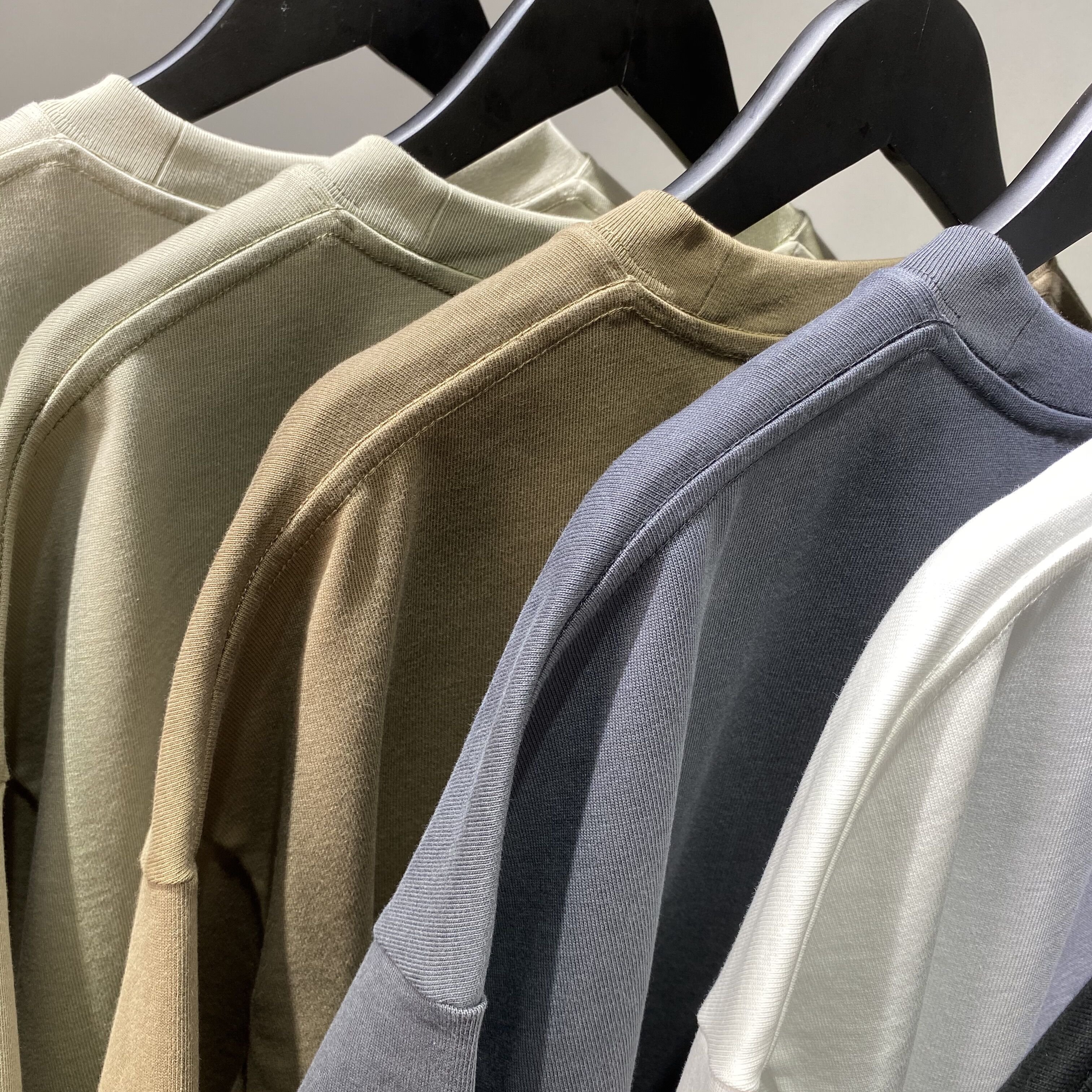 385G High Quality Cotton Custom T Shirt For Men Blank Heavy Weight Oversized Tshirt Printing Men's T-Shirts