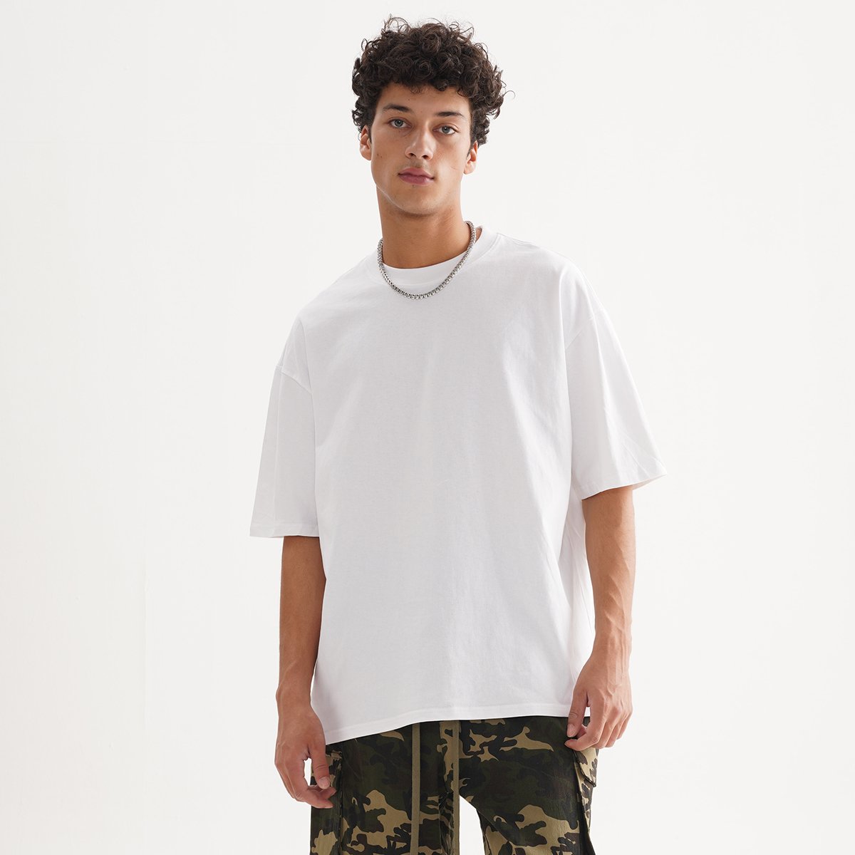 Blank Cotton Street Wear Tshirt Oversized Drop Shoulder T-shirt Custom High Quality Print Clothes T shirt for Men