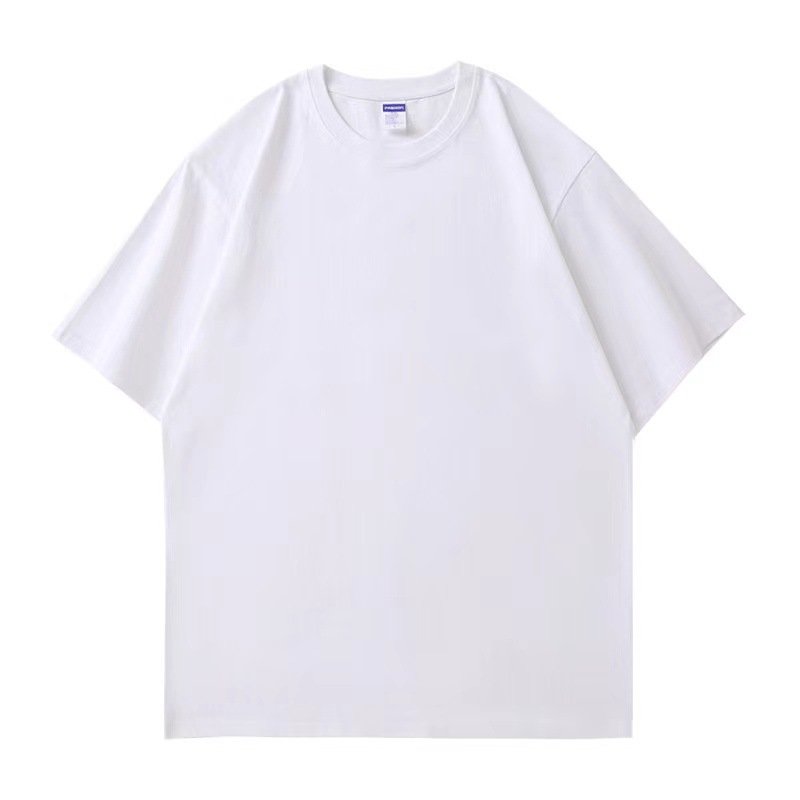 Factory 260 Gsm 100% Cotton T Shirt Heavy Custom Graphic Plain Oversized Plus Size Men's T-shirts