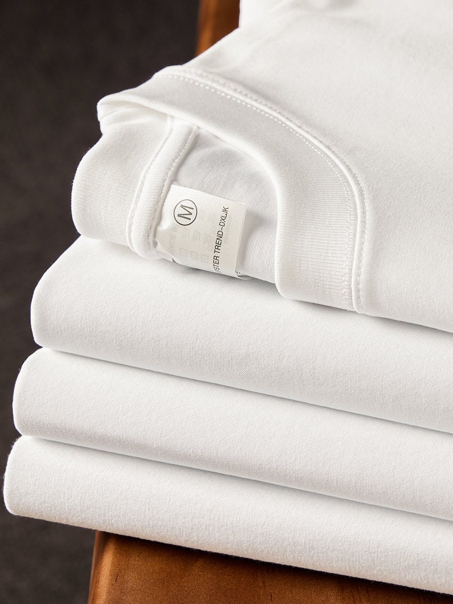 Wholesale High Quality Blank T-shirts Heavyweight Oversized Tshirt Printing Custom Your Brand Logo For Men's T Shirt
