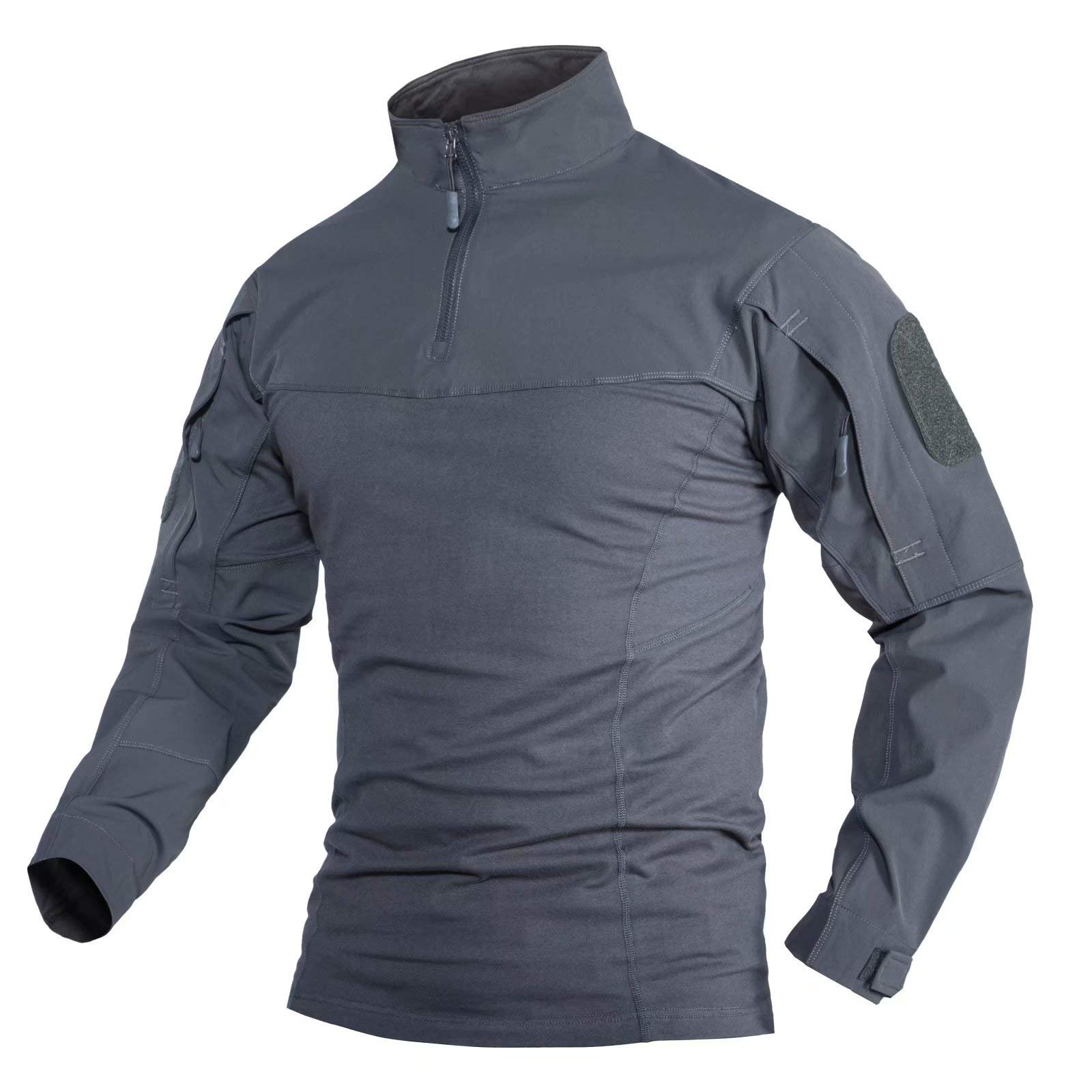 Garment Manufacturers Fishing Hiking Shirts For Men, Cotton Nylon Spandex T Shirts,Quick Dry Cargo Tactical Hunting Shirts