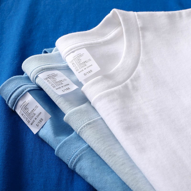 wholesale running and work men's t-shirts oversized heavy cotton simple comfort o neck t-shirt for men and women