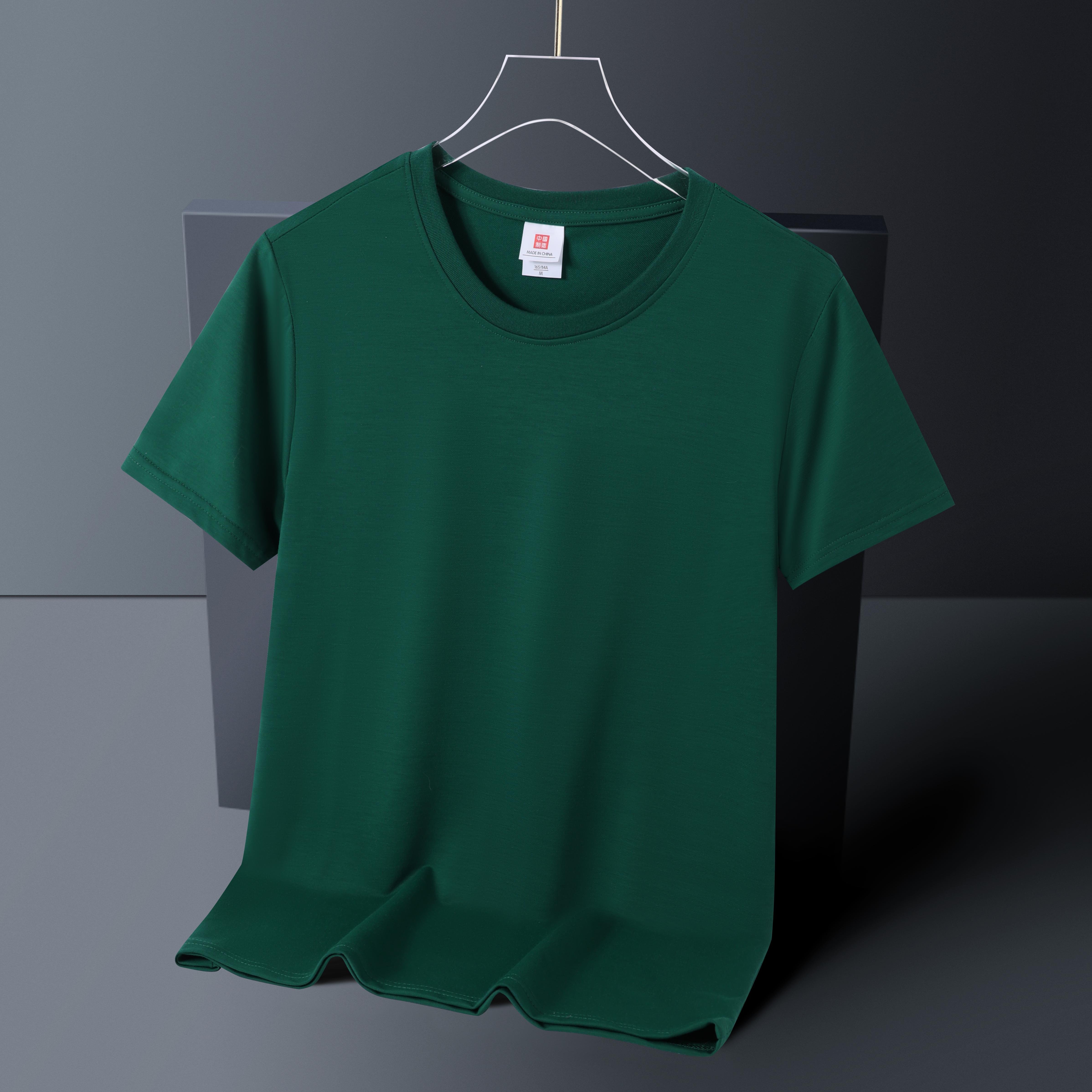 wholesale black gym causal cotton sports fitness streetwear plus size men's t-shirt custom plain t shirt for men