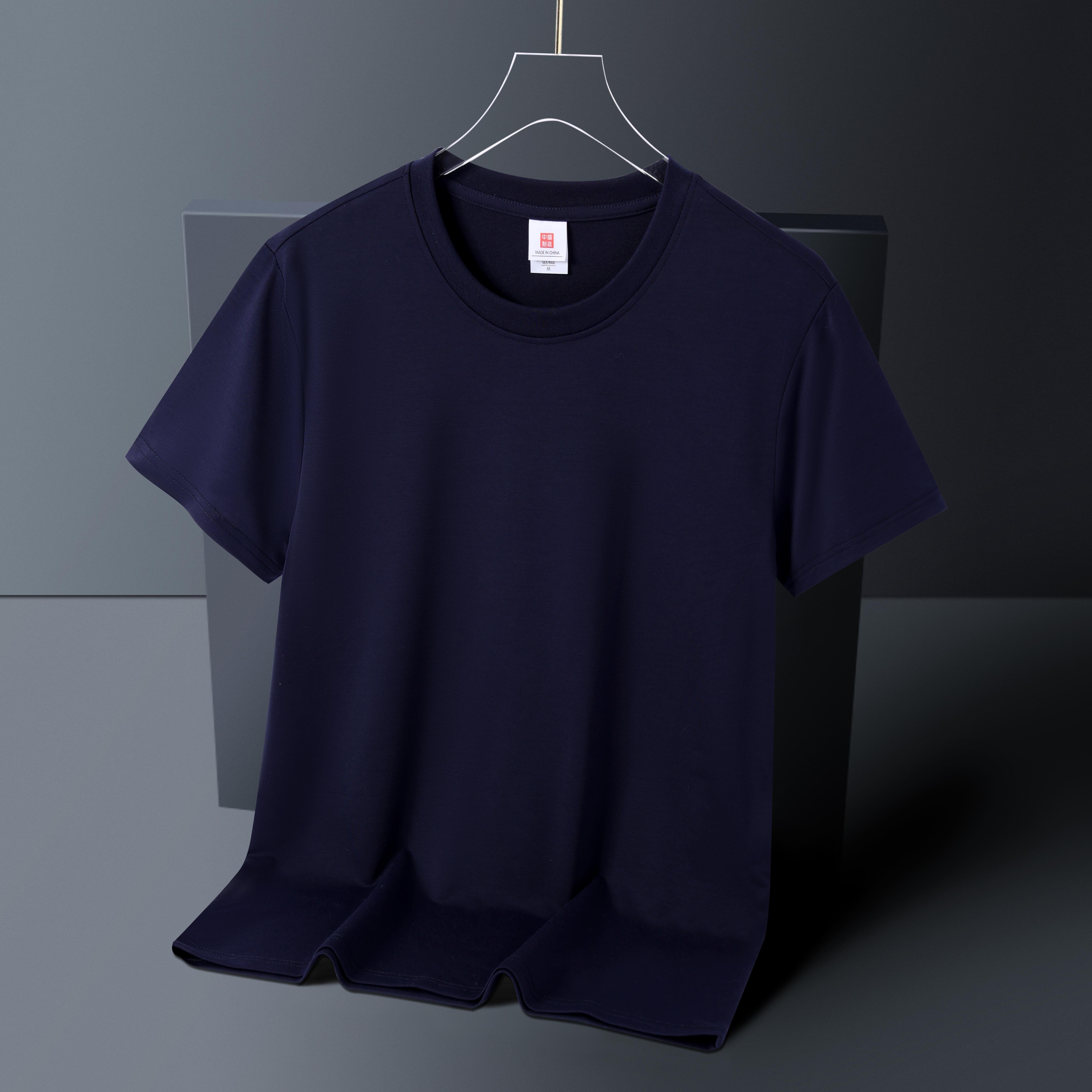 wholesale black gym causal cotton sports fitness streetwear plus size men's t-shirt custom plain t shirt for men