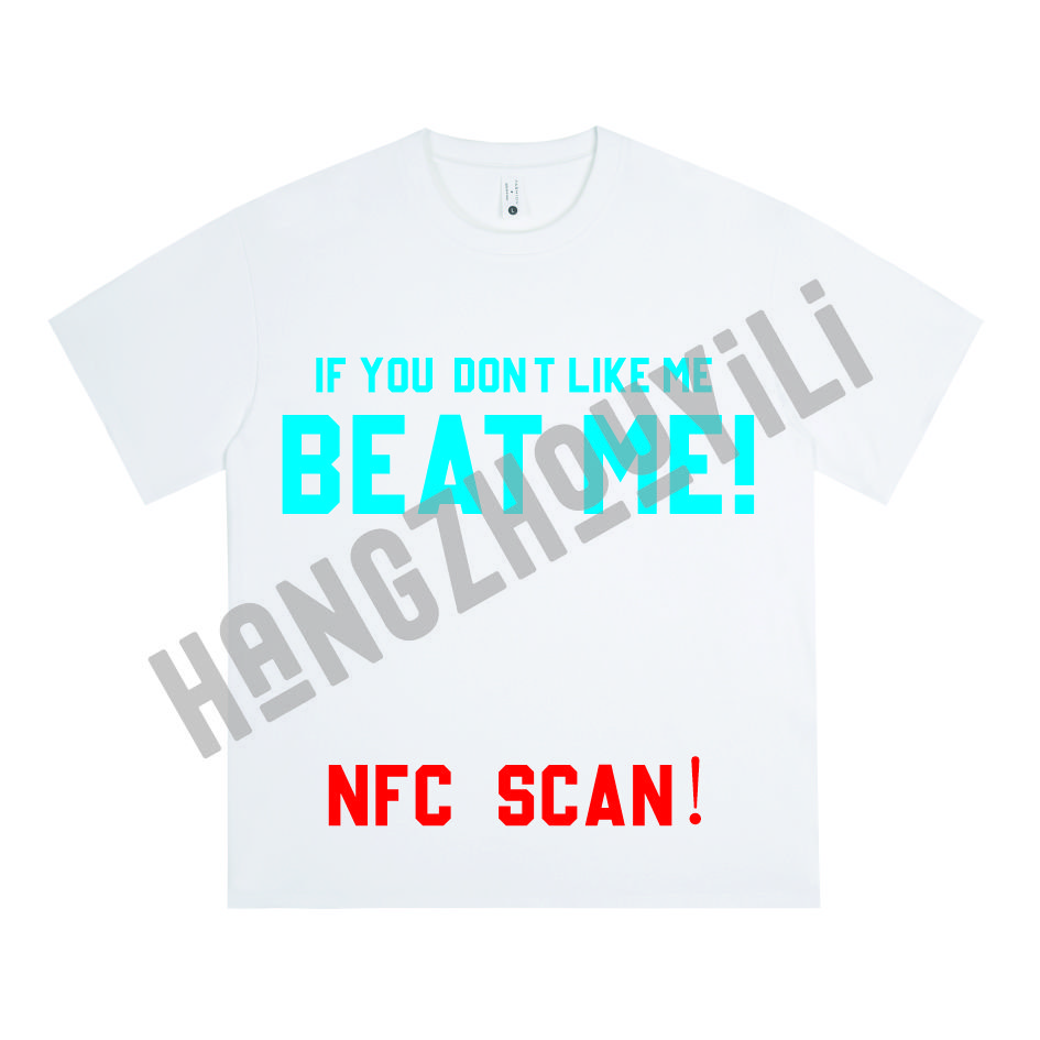 2024 Nfc Hell Cotton Star Scan Unisex Men's T-shirt Quick shirt Sleeve Cotton Clothing For Men Brand