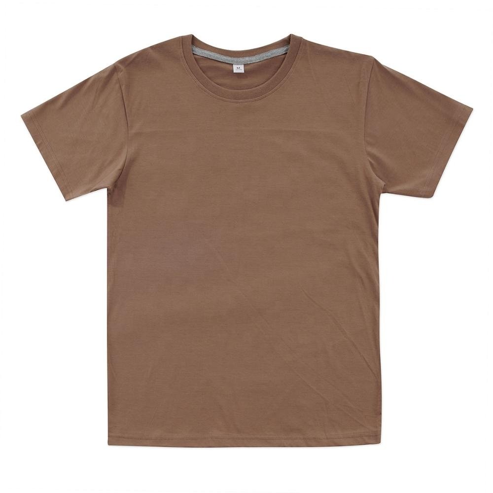 Wholesale Good Price 100% Cotton Plain T shirts Short Sleeve Casual Custom Design for Men's shirt High Quality from Thailand