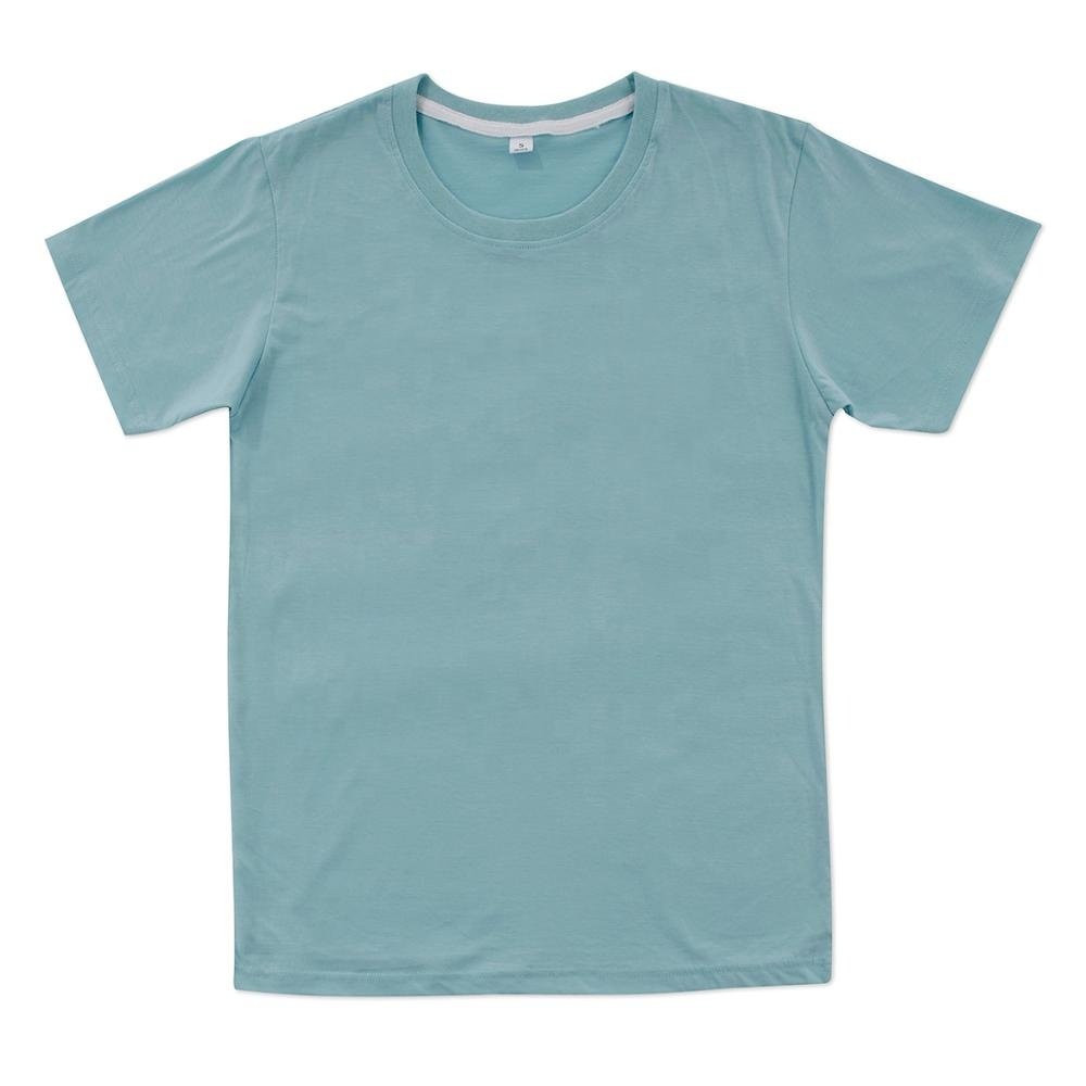 Wholesale Good Price 100% Cotton Plain T shirts Short Sleeve Casual Custom Design for Men's shirt High Quality from Thailand
