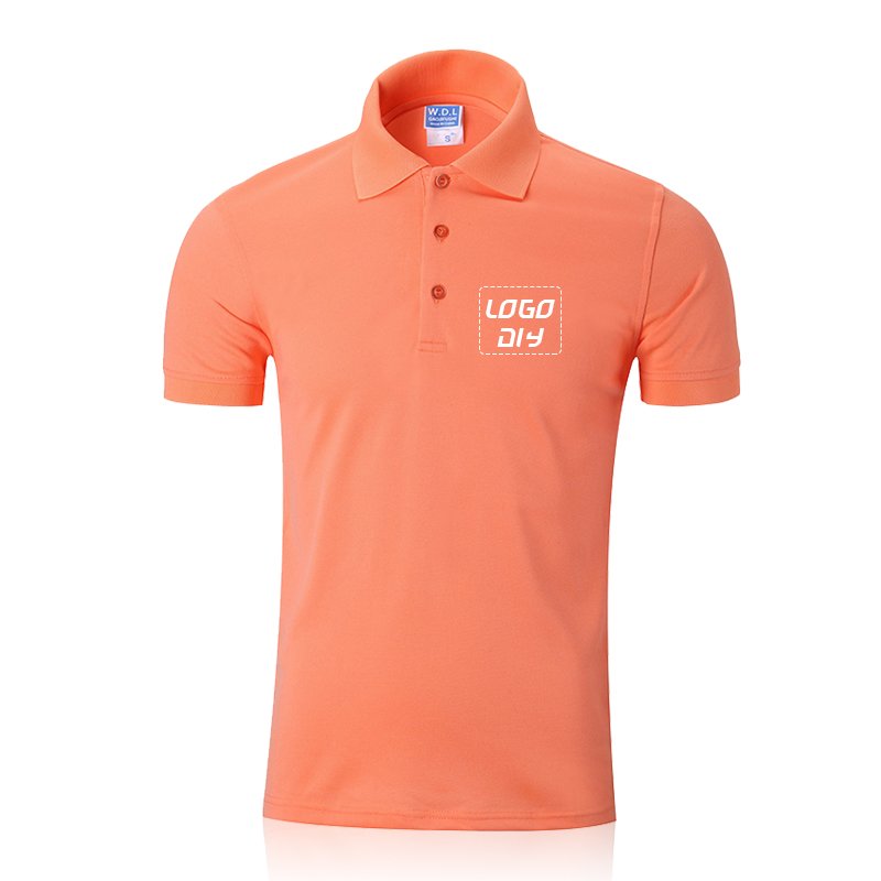 Embroidery Logo Plain Golf Polo Blank polo shirts Cotton Men's Short-Sleeved Polo Shirt