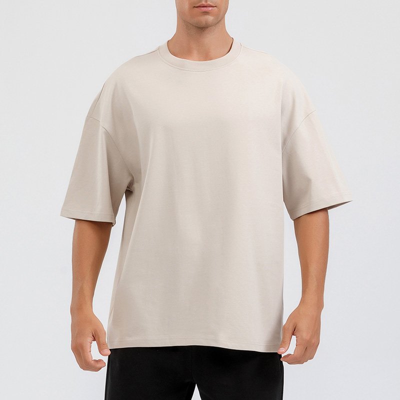 Wholesale Blank Men's Camisetas Graphic Oversized Tshirts 100% Premium Cotton DTG Print Custom Logo Label Print T Shirt