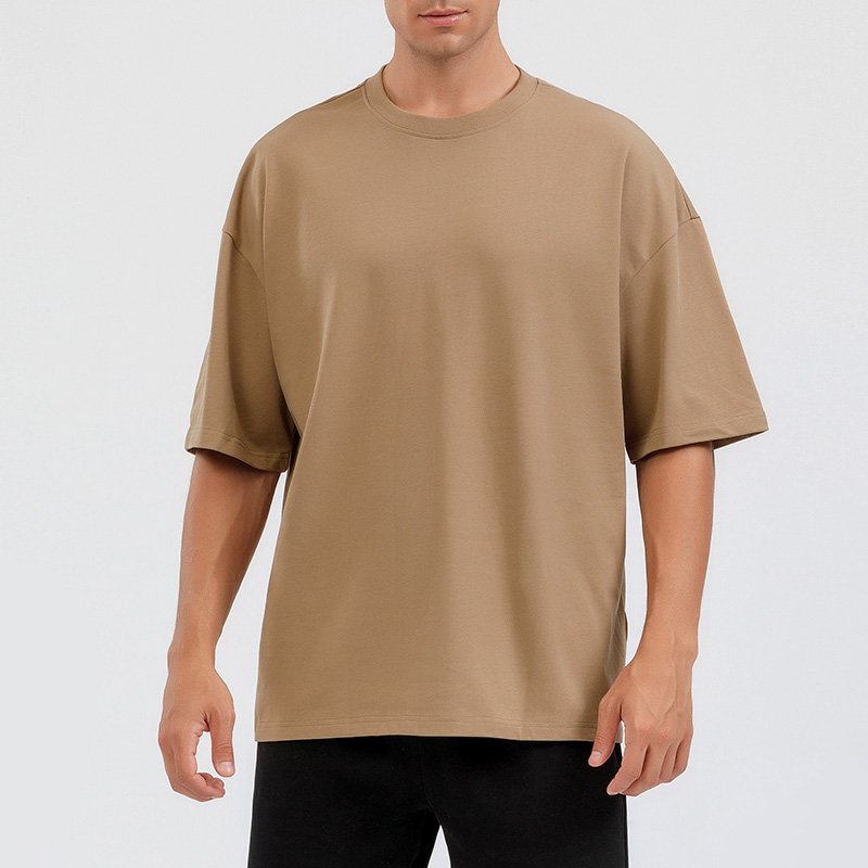 Wholesale Blank Men's Camisetas Graphic Oversized Tshirts 100% Premium Cotton DTG Print Custom Logo Label Print T Shirt