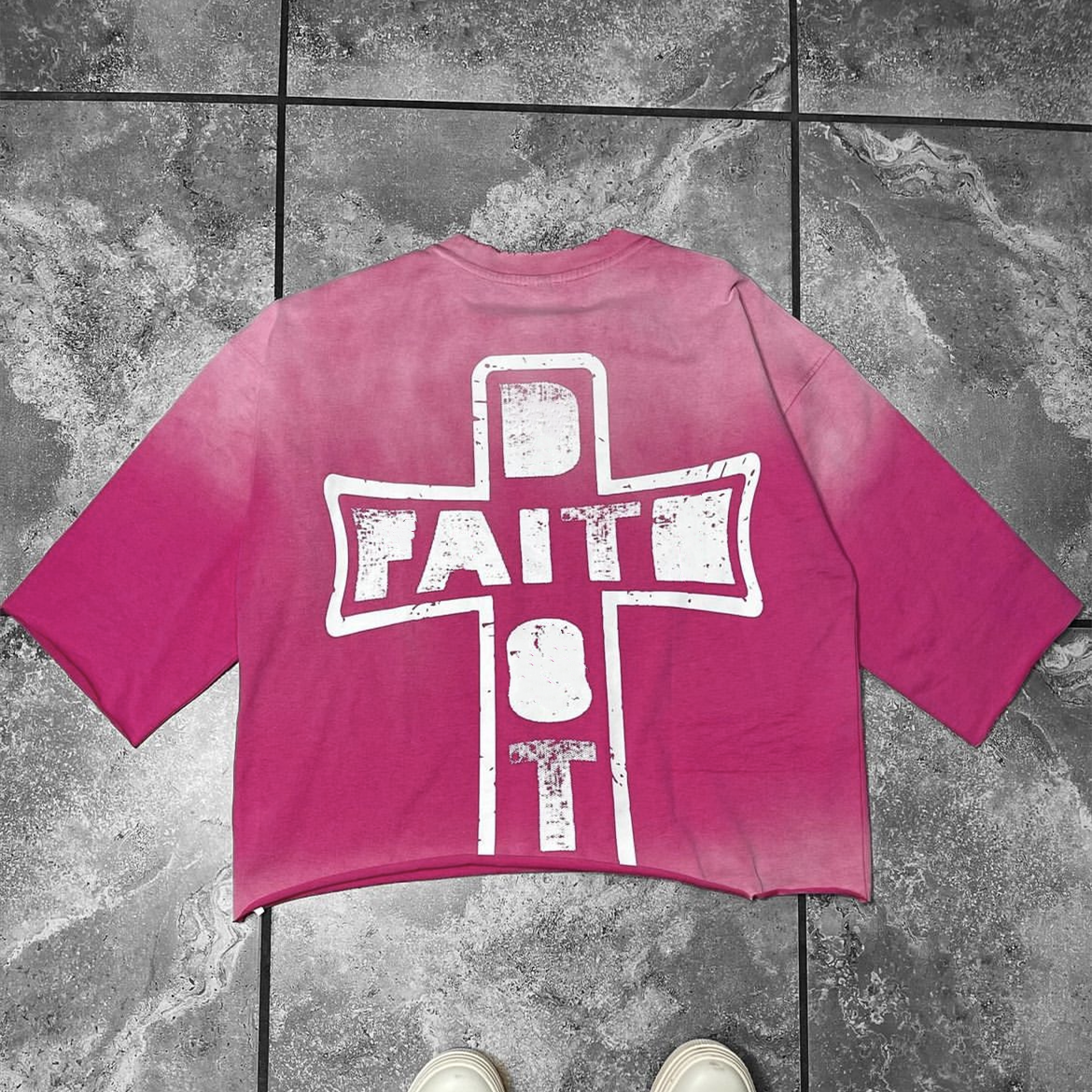 OEM/ODM Heavyweight Sunfaded Tshirt Custom 100% Cotton Graphic Screen Print Vintage T-shirt Men Boxy Cropped Oversized T Shirt