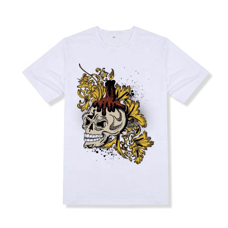 Popular O-Neck blank sublimation men's t-shirts