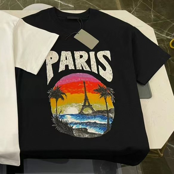 New style designer t-shirts summer causal luxury brand t shirt fashion print designer men's t-shirts