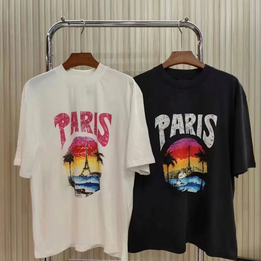 New style designer t-shirts summer causal luxury brand t shirt fashion print designer men's t-shirts