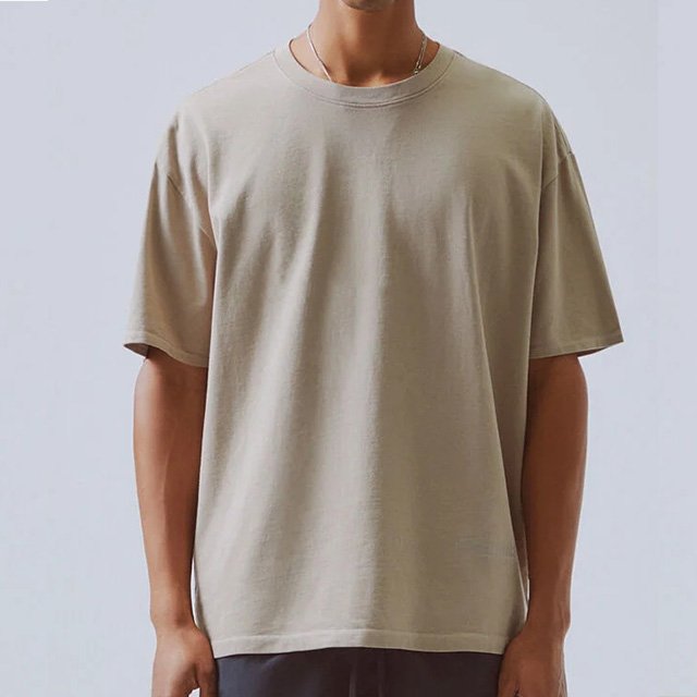 280 gsm Custom Black Heavy Weight Men's T-shirt Heavy 100% Cotton t shirt Drop Shoulder Oversized Heavyweight tshirt