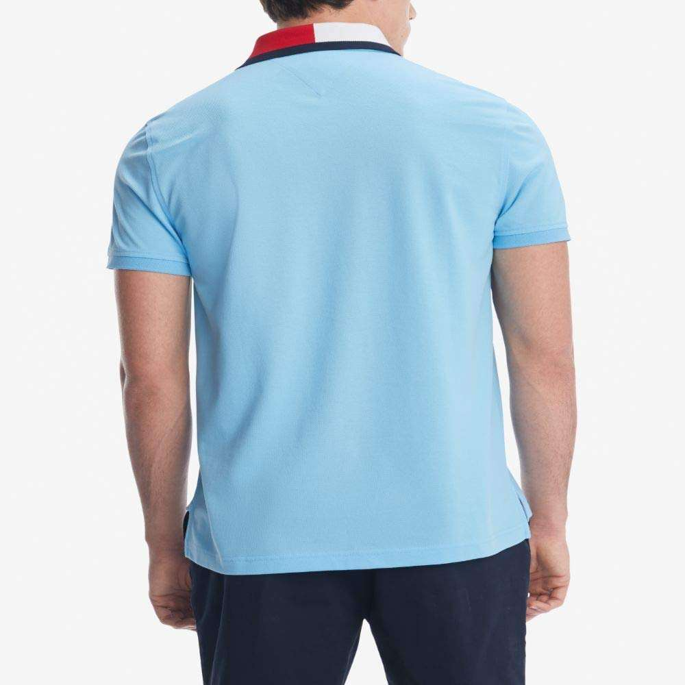 Wholesale OEM Polo Custom Logo Plus Size Color Contrast Golf T Shirts Cotton Sport Short Sleeve Embroidered Men's Polo Shirts