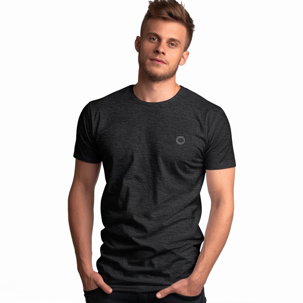 50 Polyester 25 Cotton 25 Rayon Custom Printed Men's Soft Tri Blend T Shirts