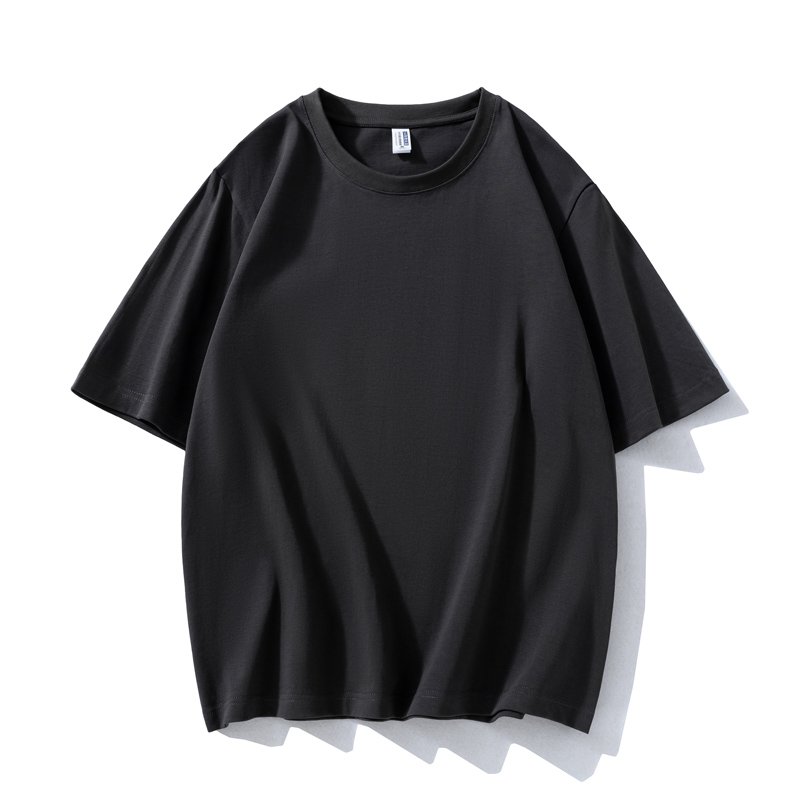 Primarily Destined Mens Pure Cotton Jersey 280gsm Heavyweight High-quality T-shirts Short Sleeve T Shirt for European & American