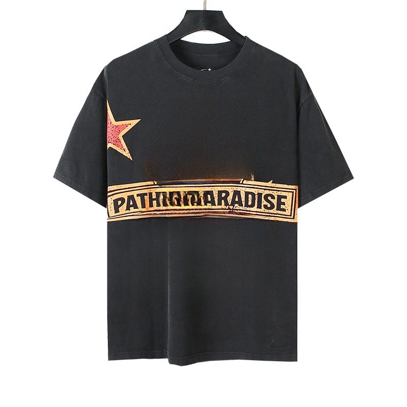 Wholesale High Quality 100% Cotton 230G Oversized Custom Unisex Men's Tshirts O-Neck Drop Shoulder Print Enzyme Wash Heavyweight