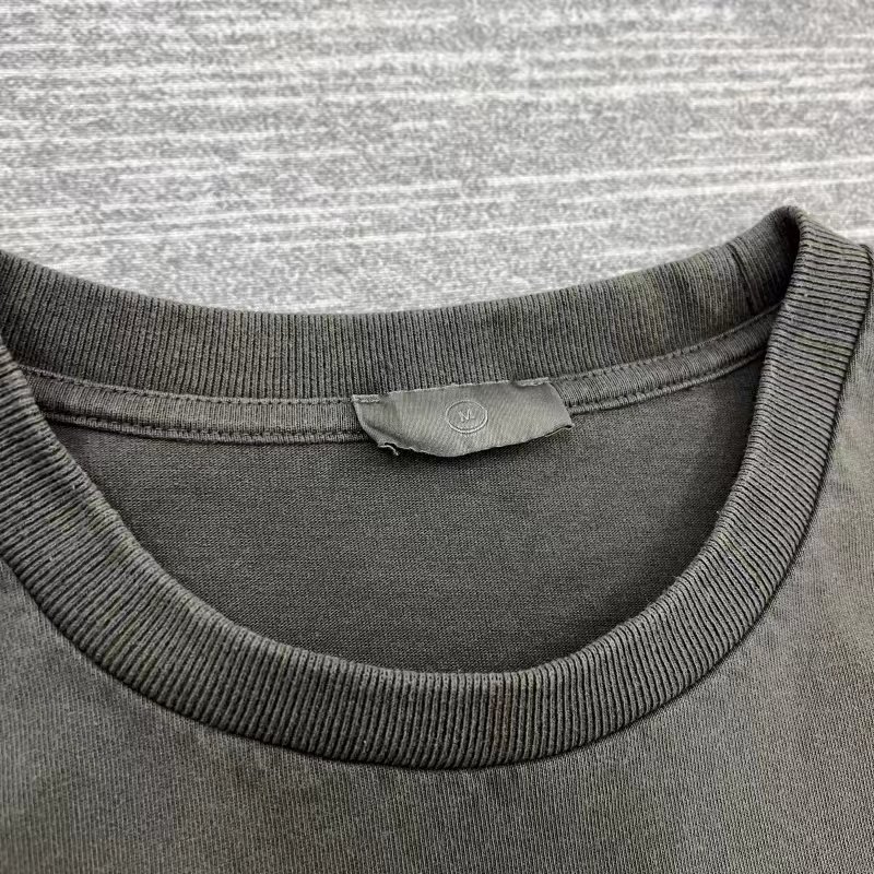 High Quality Manufacturer Breathable T Shirt Custom Logo Digital Printing Plus Size Retro washed Short Sleeve Men's T-shirts
