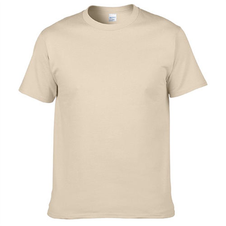 High quality summer plain 100% pique cotton custom men's tshirts LOGO Print t shirt Men's T-shirt stock