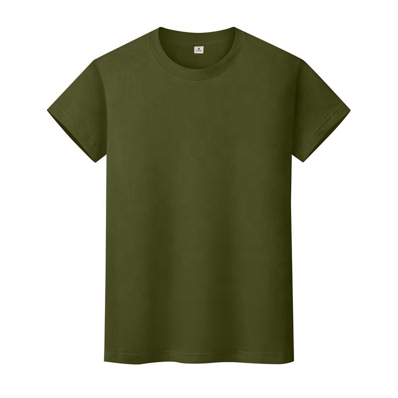 OEM DIY High Quality Colorful Low MOQ Summer Group Activity 180gram Short Sleeve Custom Printing Design Logo Cotton men T Shirt