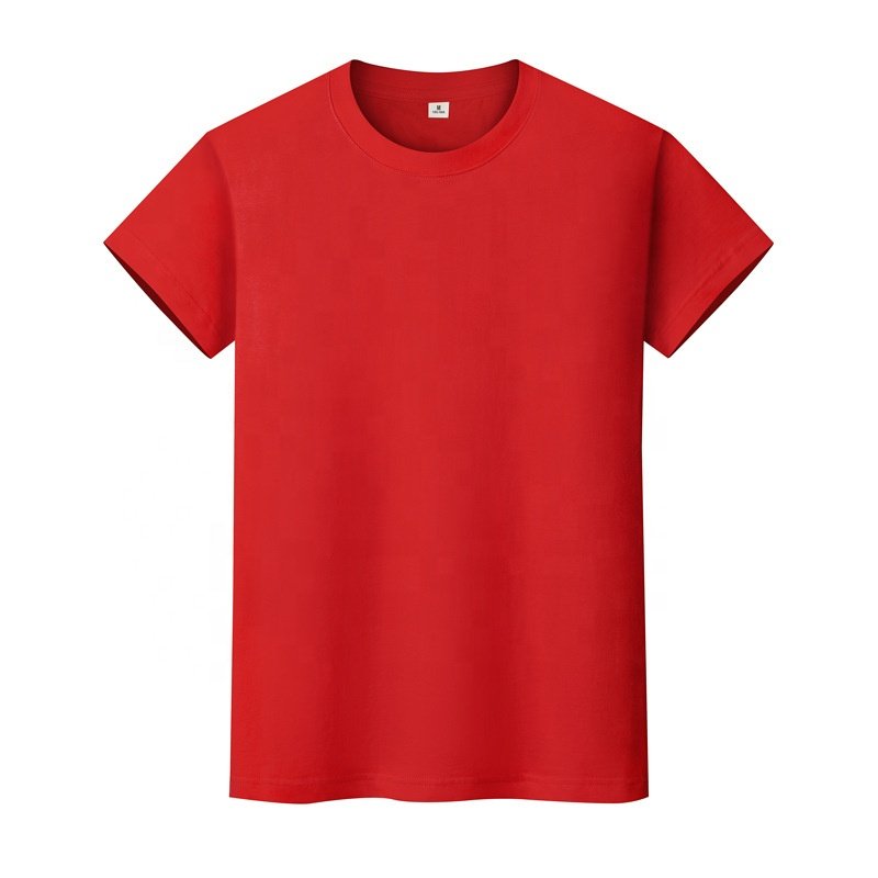 OEM DIY High Quality Colorful Low MOQ Summer Group Activity 180gram Short Sleeve Custom Printing Design Logo Cotton men T Shirt