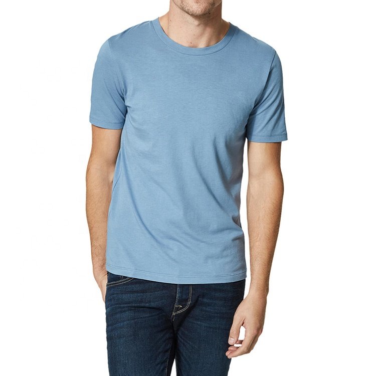 Oem High Quality 100% Cotton Summer Custom Logo Print T-shirt Men's Blank Plain T Shirts Premium Cotton 180gsm T Shirt