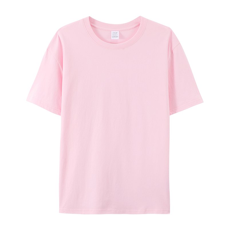 100% Cotton 180GSM Blank Men's T-shirts Heavyweight Oversized Tshirt Printing Custom T Shirt Plus Size Thick Custom Shirt