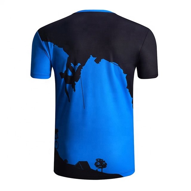 High Quality Quick Dry Comfortable Full Sublimated Printing Shirts Custom New Style Designs Men Sublimation T Shirts For Mens