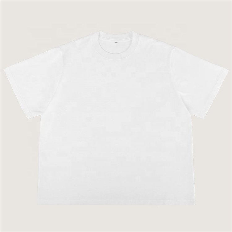 Embroid Logo Cropped Essentials Oversized T-shirt Cotton Streetwear Essentials Plus Size Men'S T-Shirts