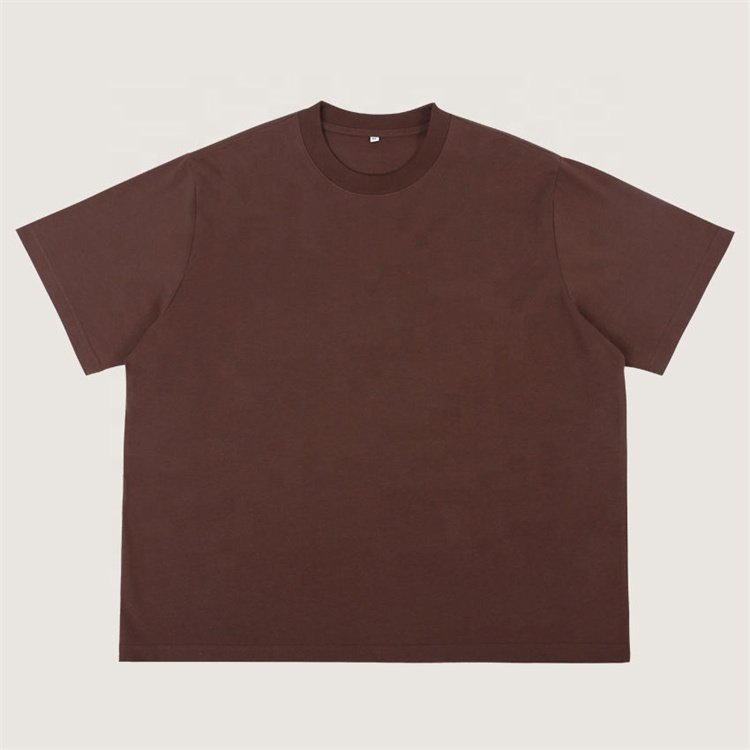 Embroid Logo Cropped Essentials Oversized T-shirt Cotton Streetwear Essentials Plus Size Men'S T-Shirts