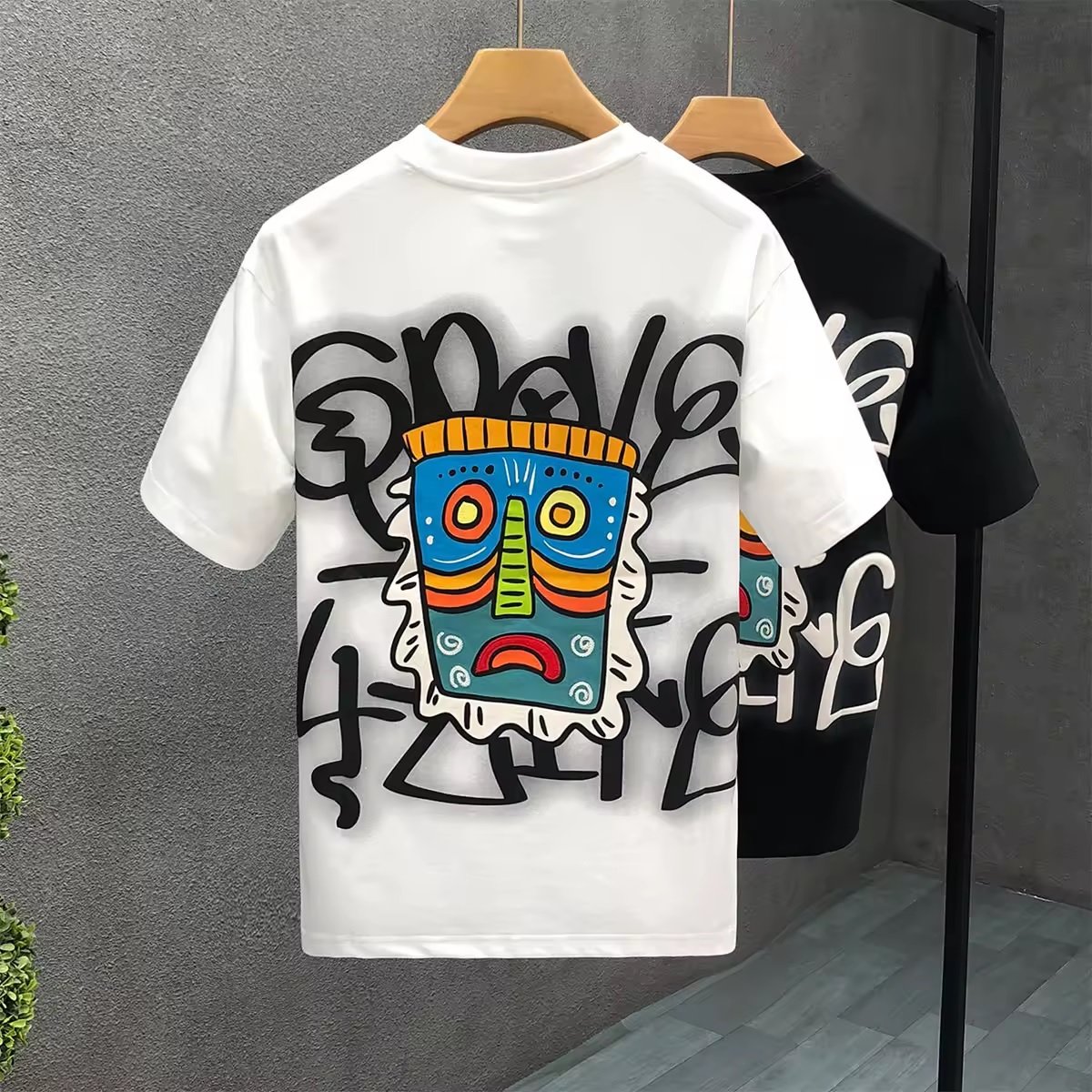 2024 Custom Logo Factory Wholesale High - Quality Men's Shirts Short - Sleeved Fashion Men's T-shirts