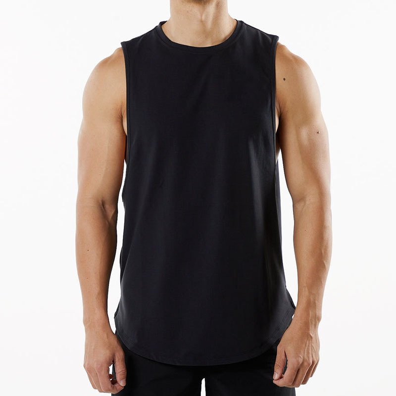 Premium Gym Muscle bodybuilding Workout Cotton Sleeveless T Shirt Men tank Tops For Sports