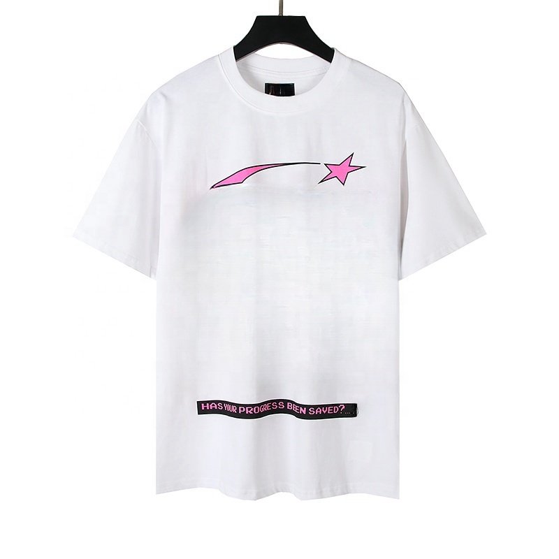 1:1 Hell Shirt Men's Hell Clothing T-shirt Summer High Quality Wholesale Cotton Pattern Printing Brand Star T-shirt