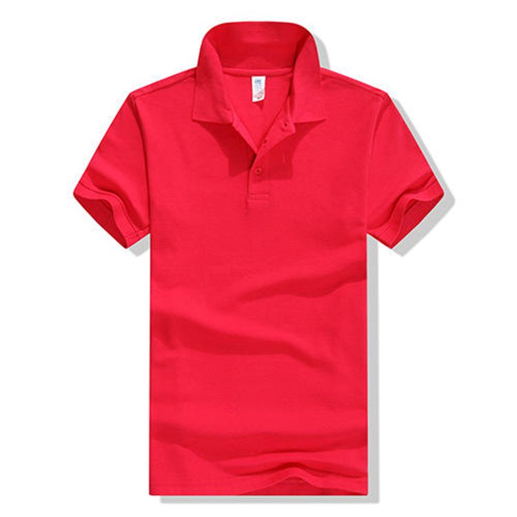 New Pure Cotton Men'S Wear Plain Color Lapel Men'S Polo Solid Shirt T-Shirt Plain Blank Polo Shirts Sie tragen polo shirts