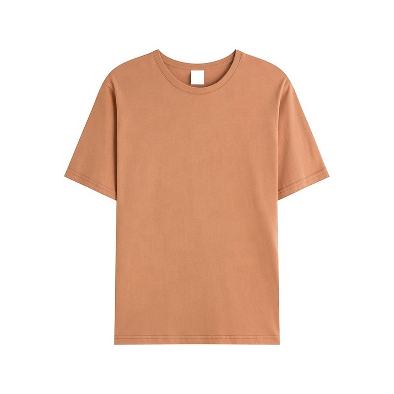 luxury t shirt High Quality 100% Cotton 250gsm t shirts 19 Colors Men Women Customizable Blank Casual T Shirt Men's T-shirt s
