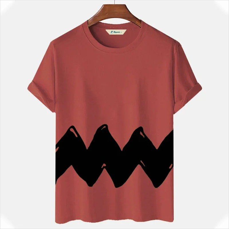 Men's T-shirt New Simple Short Sleeve Tops Fashion Vintage T-shirt For Men Loose Oversized Male Clothing Tee Pullover