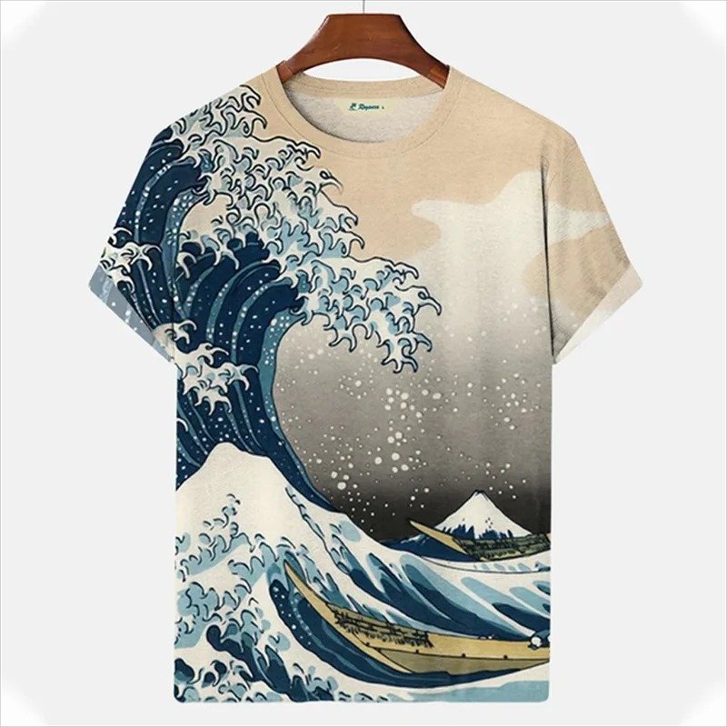 Men's T-shirt New Simple Short Sleeve Tops Fashion Vintage T-shirt For Men Loose Oversized Male Clothing Tee Pullover