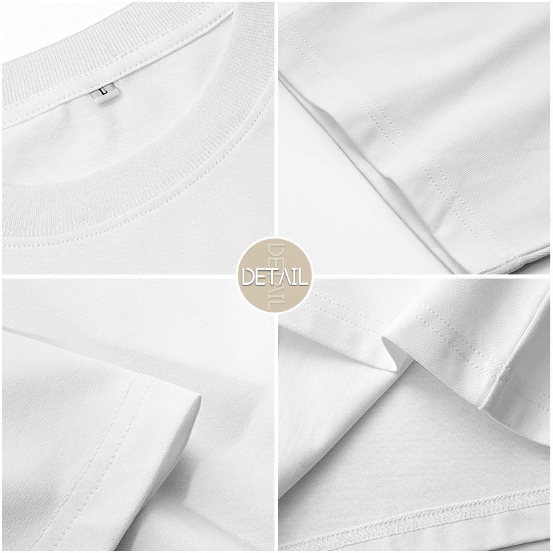 Crew neck heavyweight 100% cotton tee oversized tshirt blank t-shirt custom high quality print logo t shirt for men