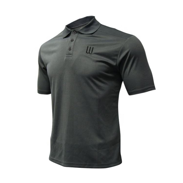 Wholesale Polo T-shirt Custom Polo Shirt Men Golf Polo Shirt Short Sleeve Knitted Street Style Embroidered Breathable Shirt