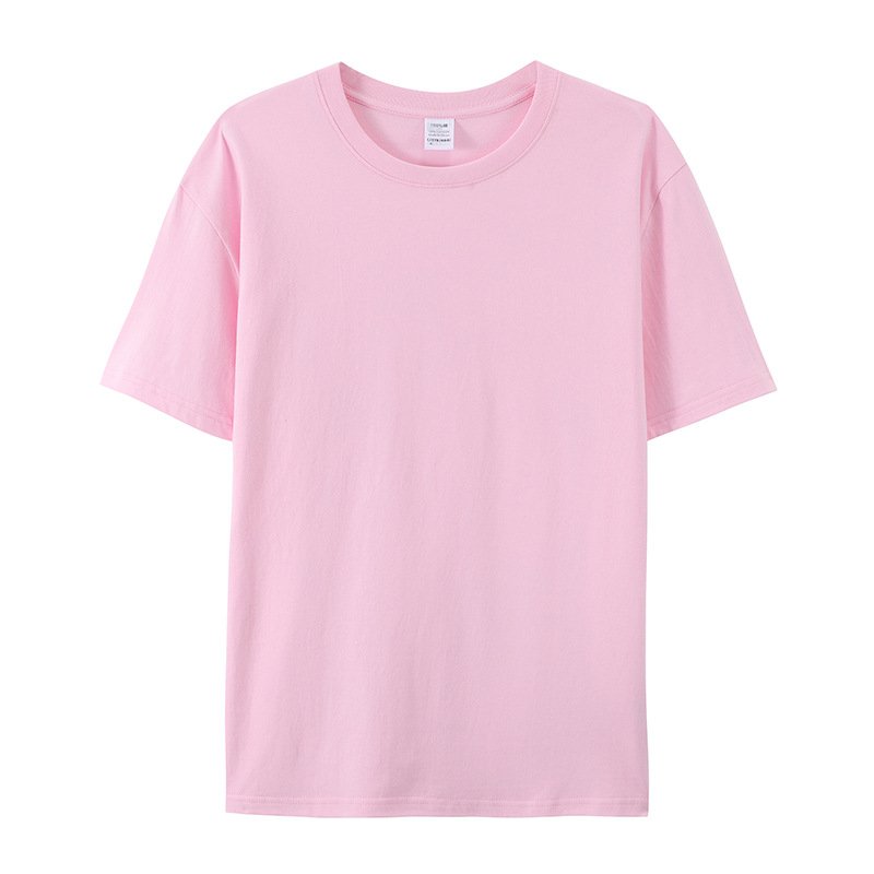 YKH Custom Printing Blank Men's T-shirts Cotton Thin Breathable Sport Tee shirt Blouses Tops Unisex Gym Fit Plain T Shirt