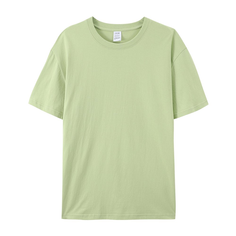YKH Custom Printing Blank Men's T-shirts Cotton Thin Breathable Sport Tee shirt Blouses Tops Unisex Gym Fit Plain T Shirt