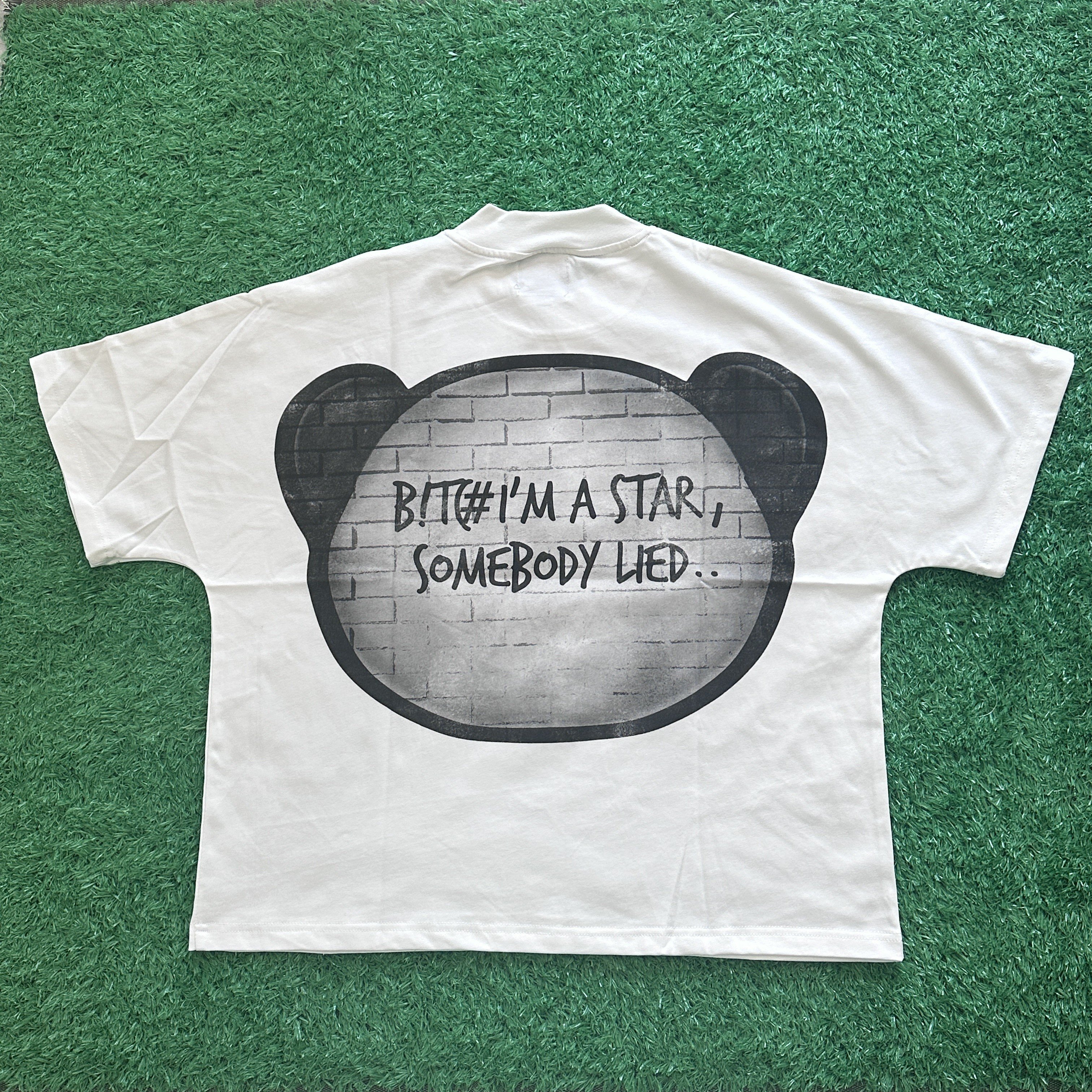 crew neck heavyweight t-shirt oversized cropped tshirt boxy fit tshirt cropped boxy men t shirt for men