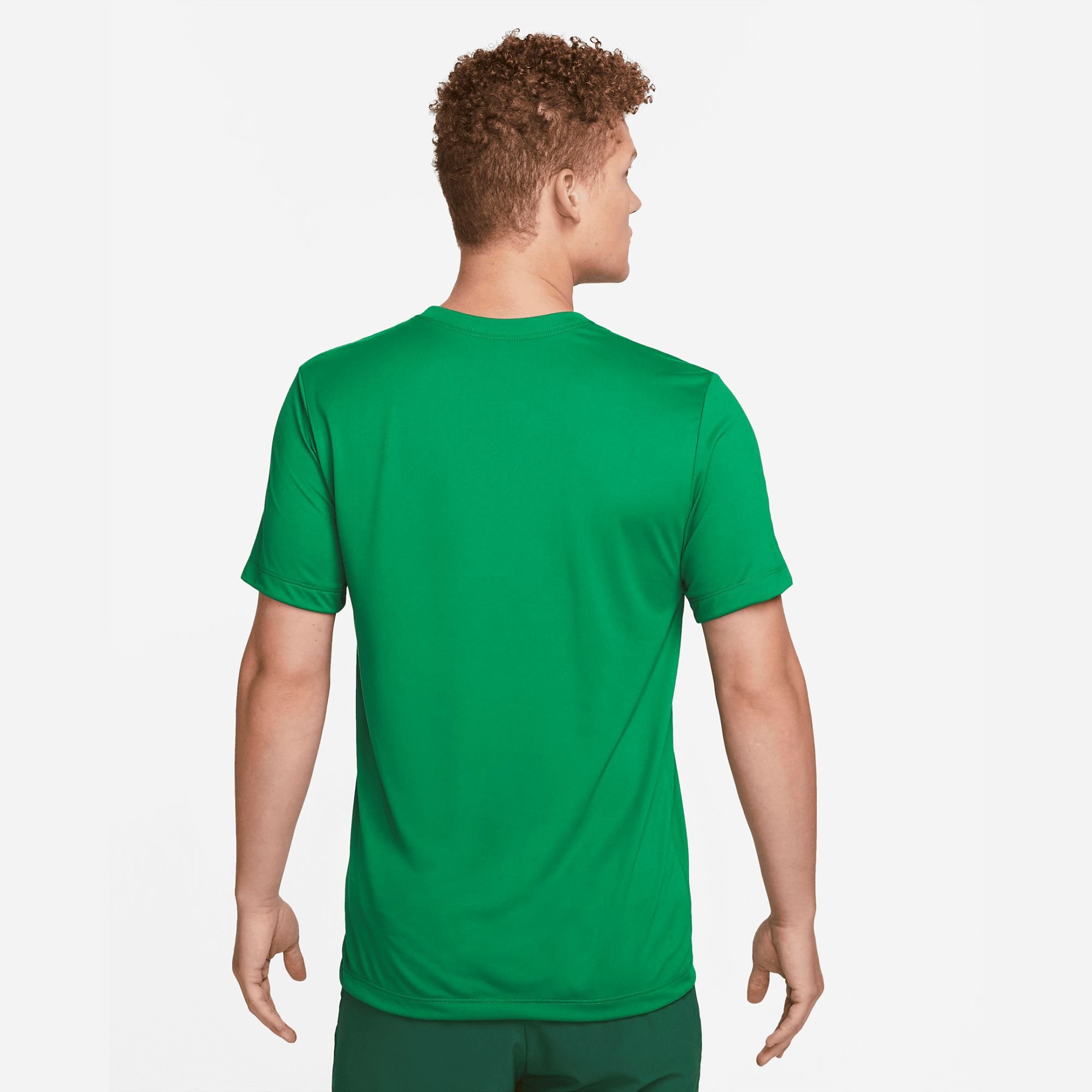 Interlock T Shirt Muscle Fit Running Sport Custom-made Printed 100% Polyester green Gym Man Blank Sportswear Men Training Casual